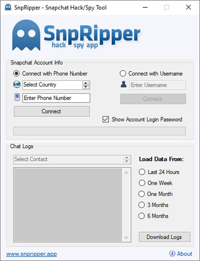 SNPRipper - Snapchat hack tool